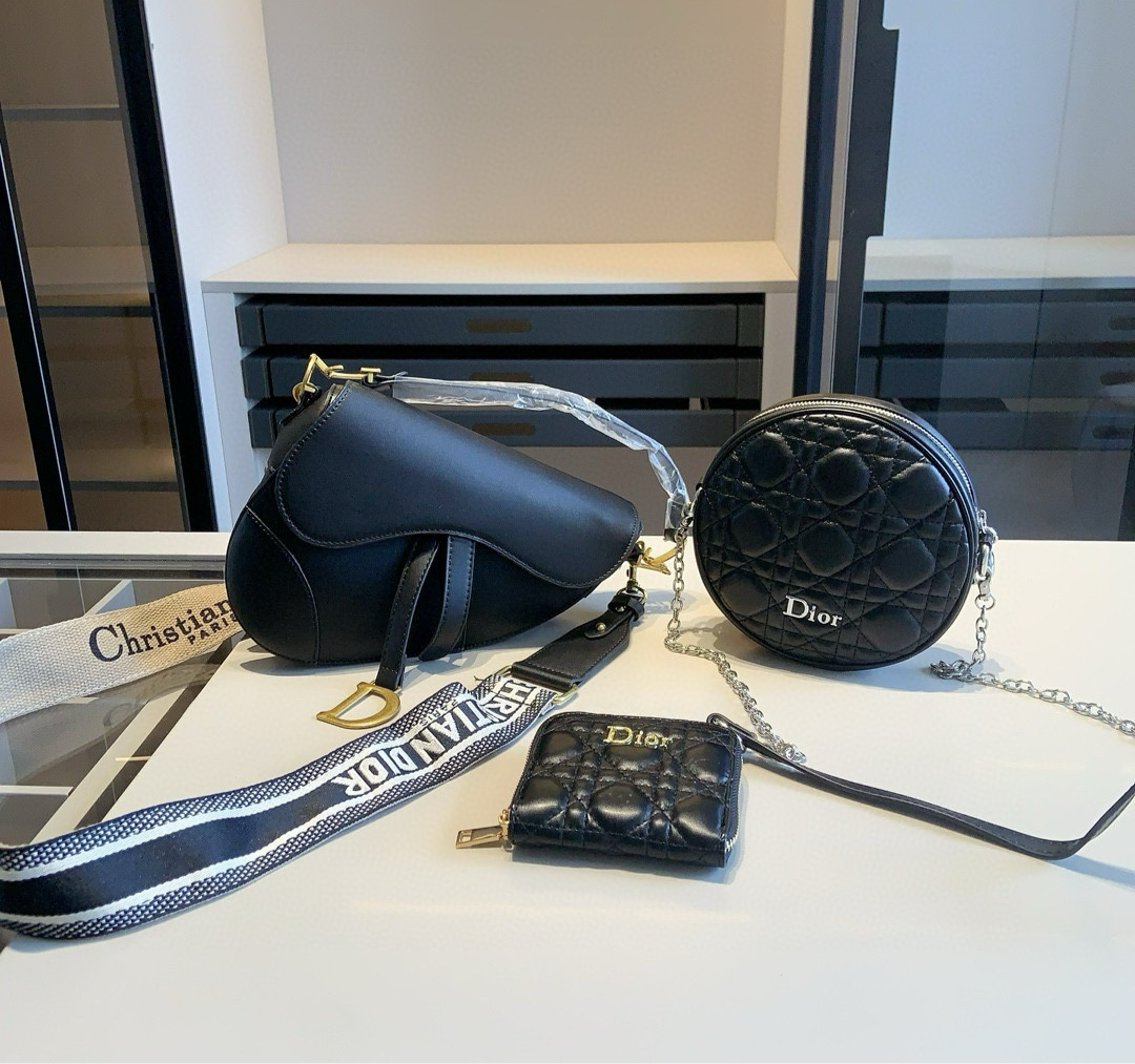 Set 2 Bolsos + Monedero Dior