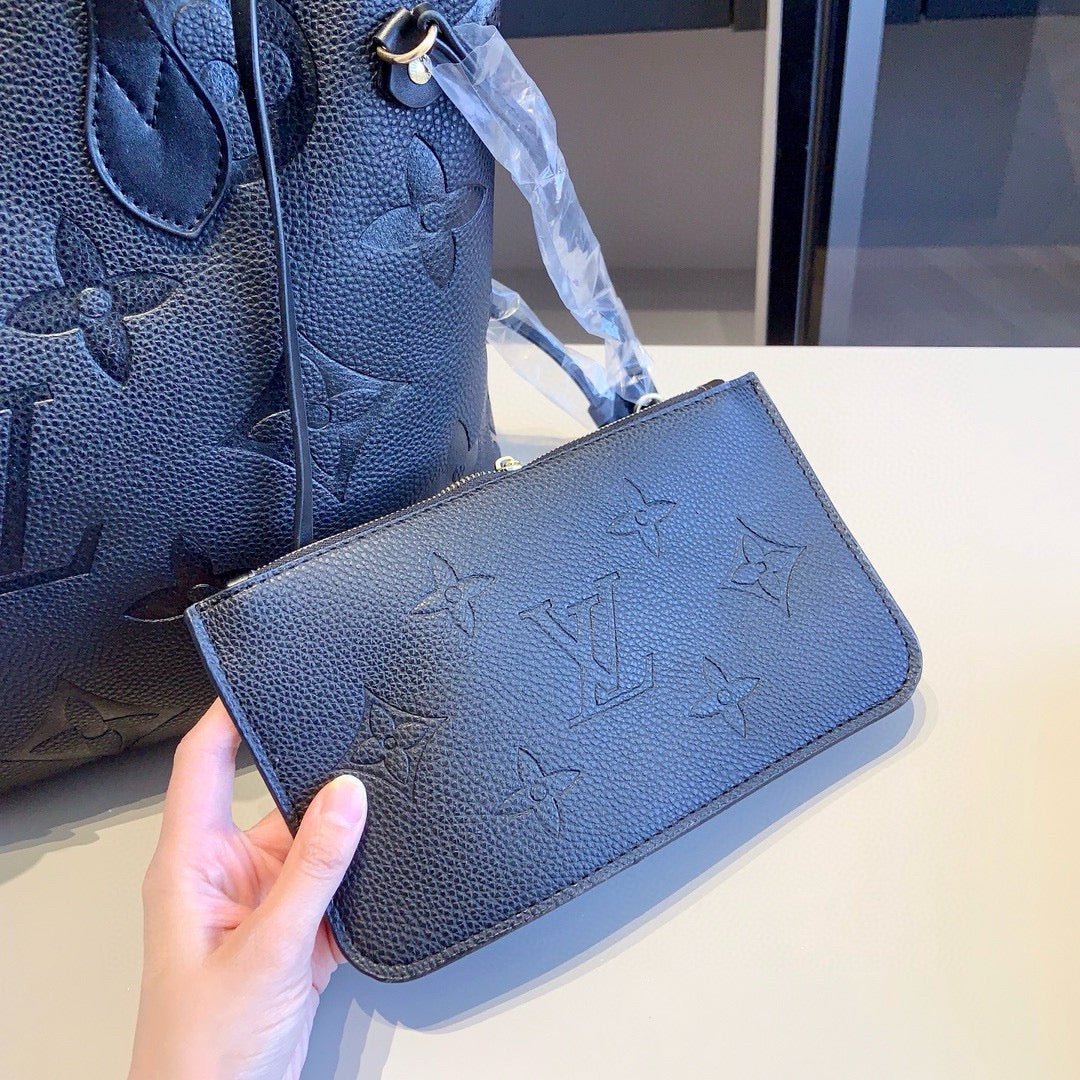 LV Bag + Purse &amp; Scarf Set