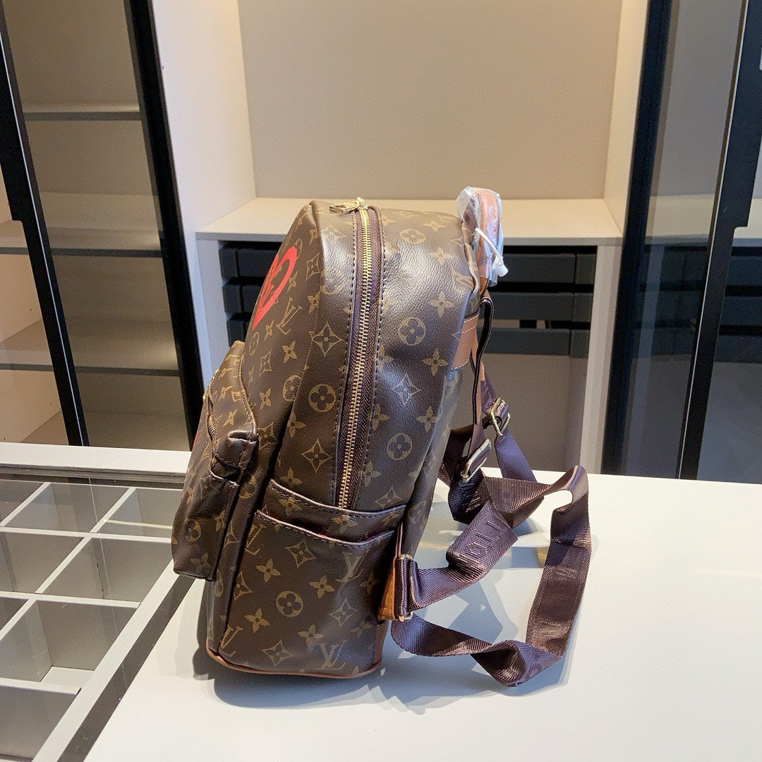 LV Backpack + Purse &amp; Scarf Set