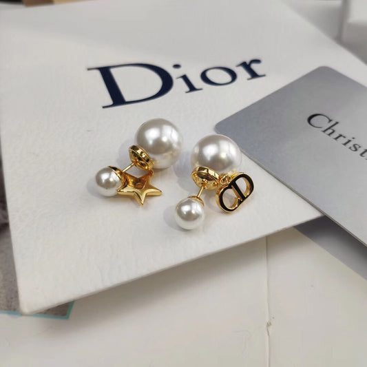 Dior pearl earrings